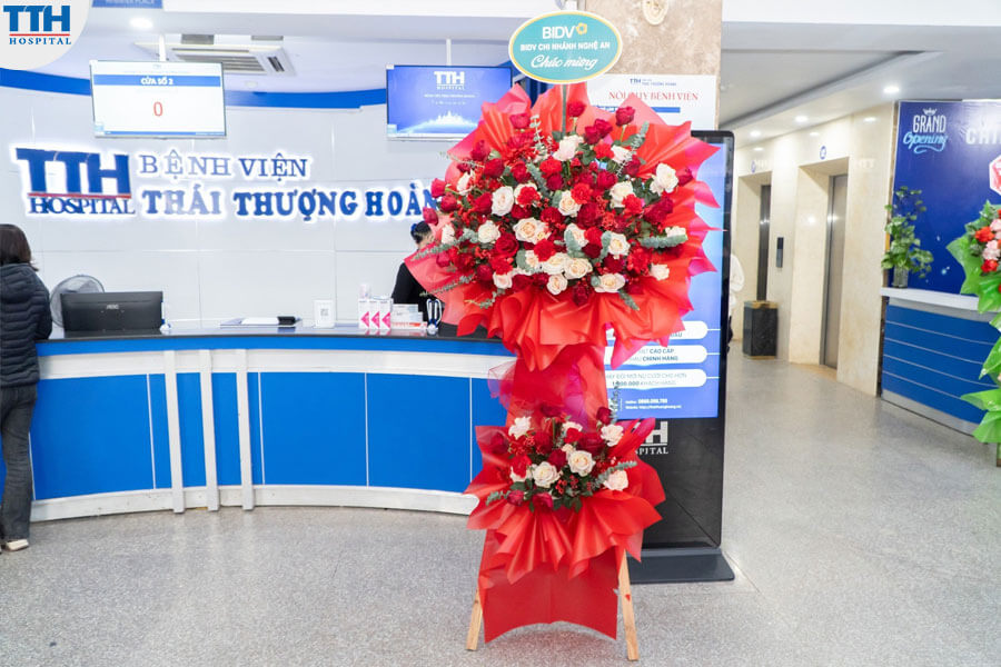 BIDV Chi Nhánh Nghệ An gửi lời chúc mừng và cảm ơn Bệnh viện Thái Thượng Hoàng