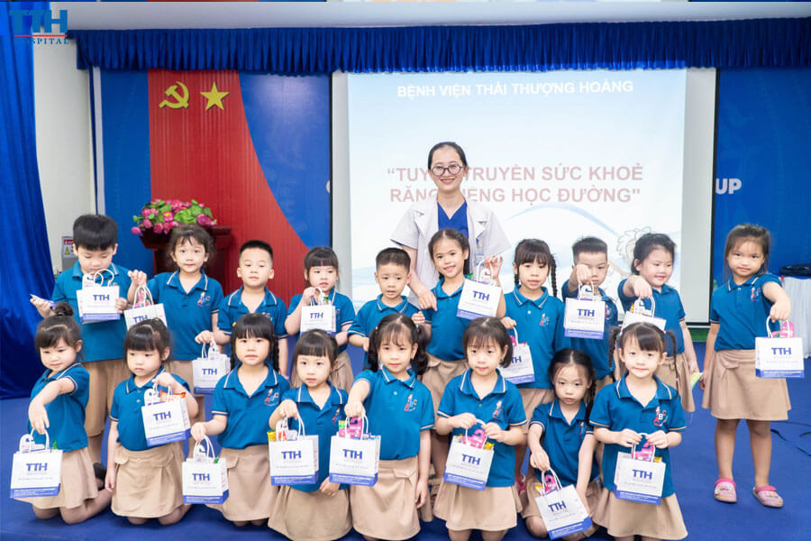 Các bạn nhỏ của trường mầm non ABC