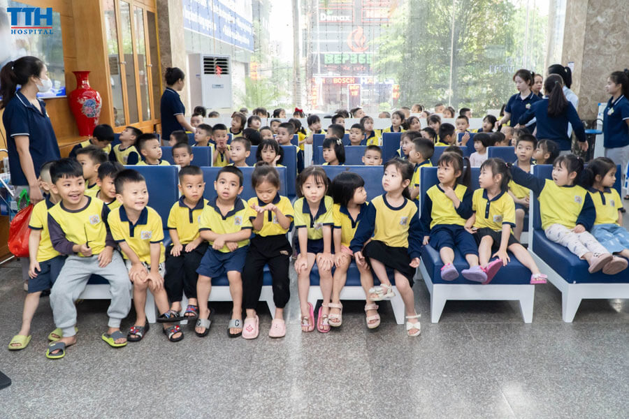 các bạn nhỏ của Trường mầm non Việt Anh