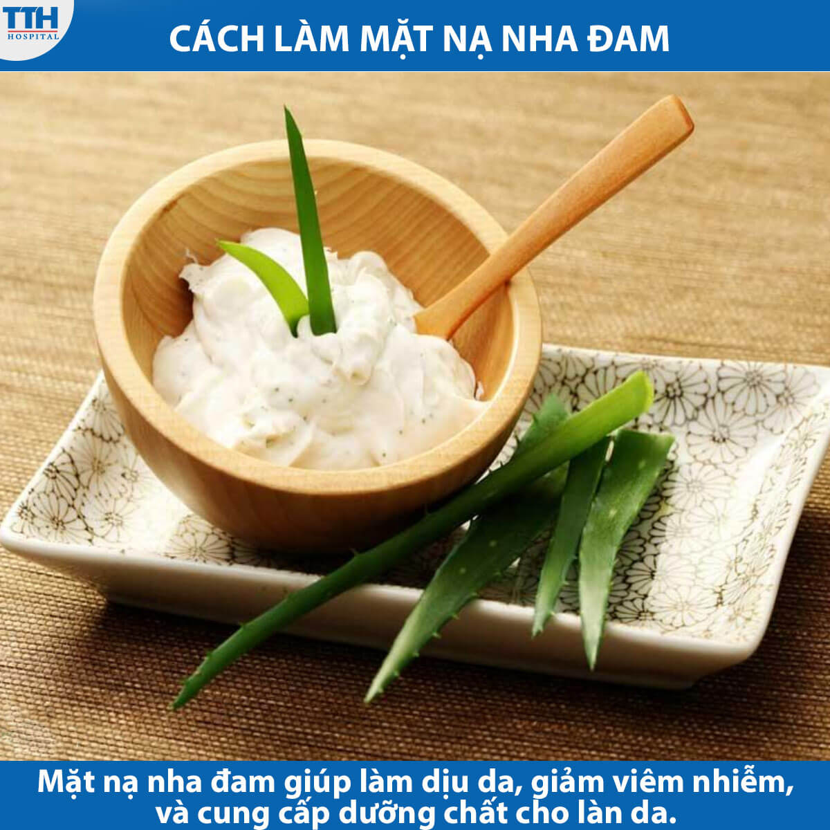 Cách làm mặt nạ nha đam