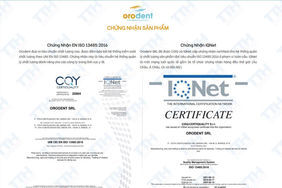 Chất Lượng Được Kiểm Chứng