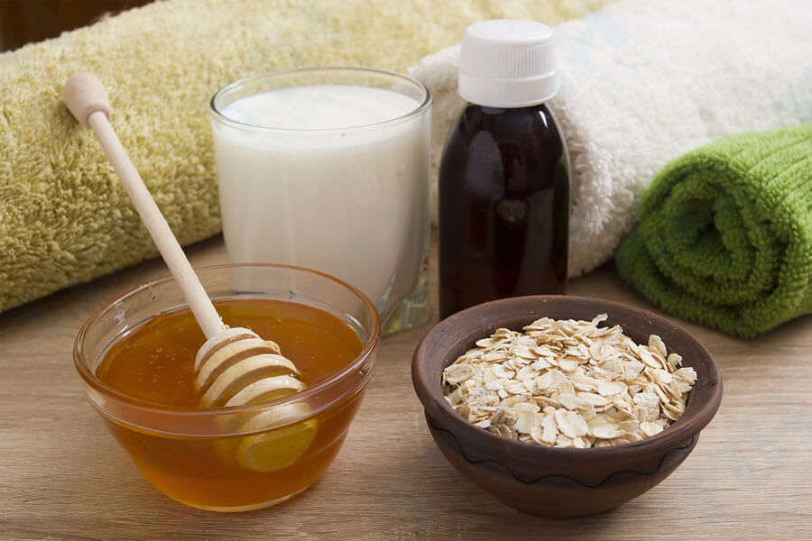 Nguyên liệu của mặt nạ yến mạch