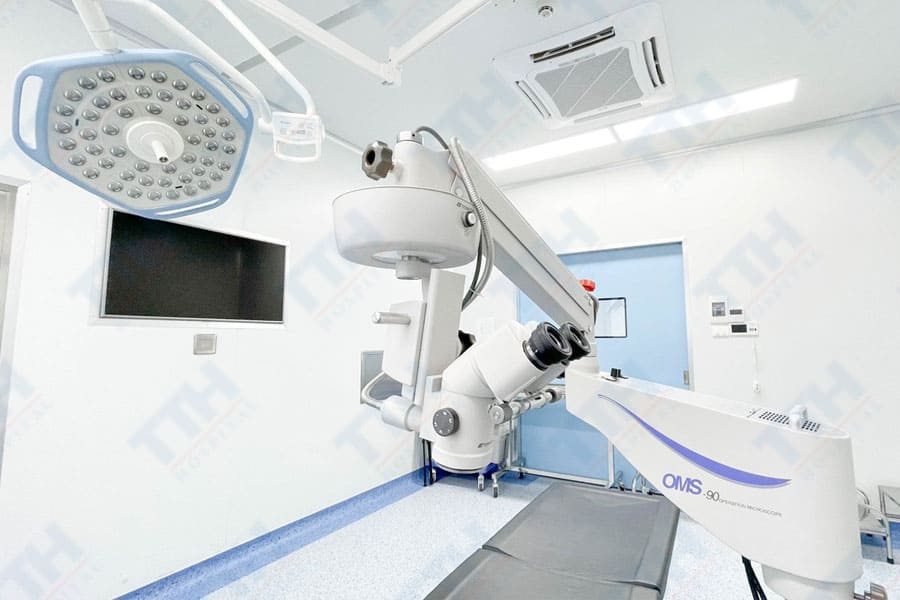 Phòng mổ tiên tiến tại bệnh viện Thái Thượng Hoàng