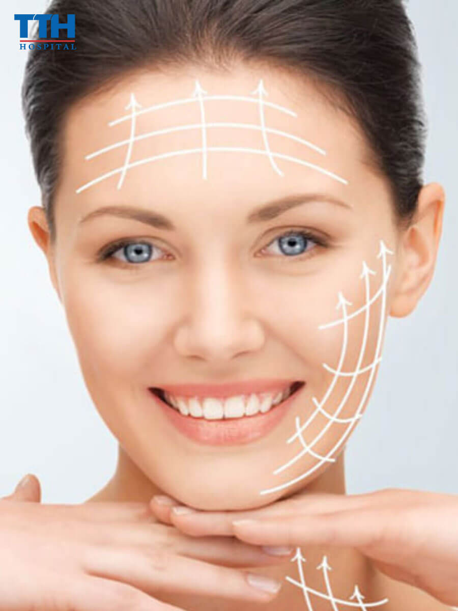 Quy trình của Căng da mặt bằng chỉ sinh học an toàn