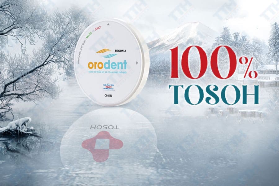 Sản phẩm răng sứ Orodent không chứa kim loại