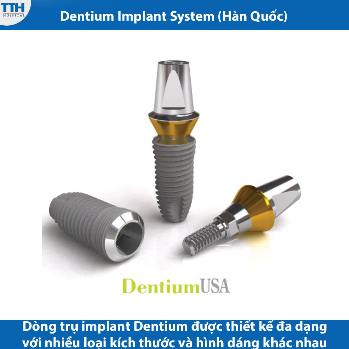Trụ implant Dentium