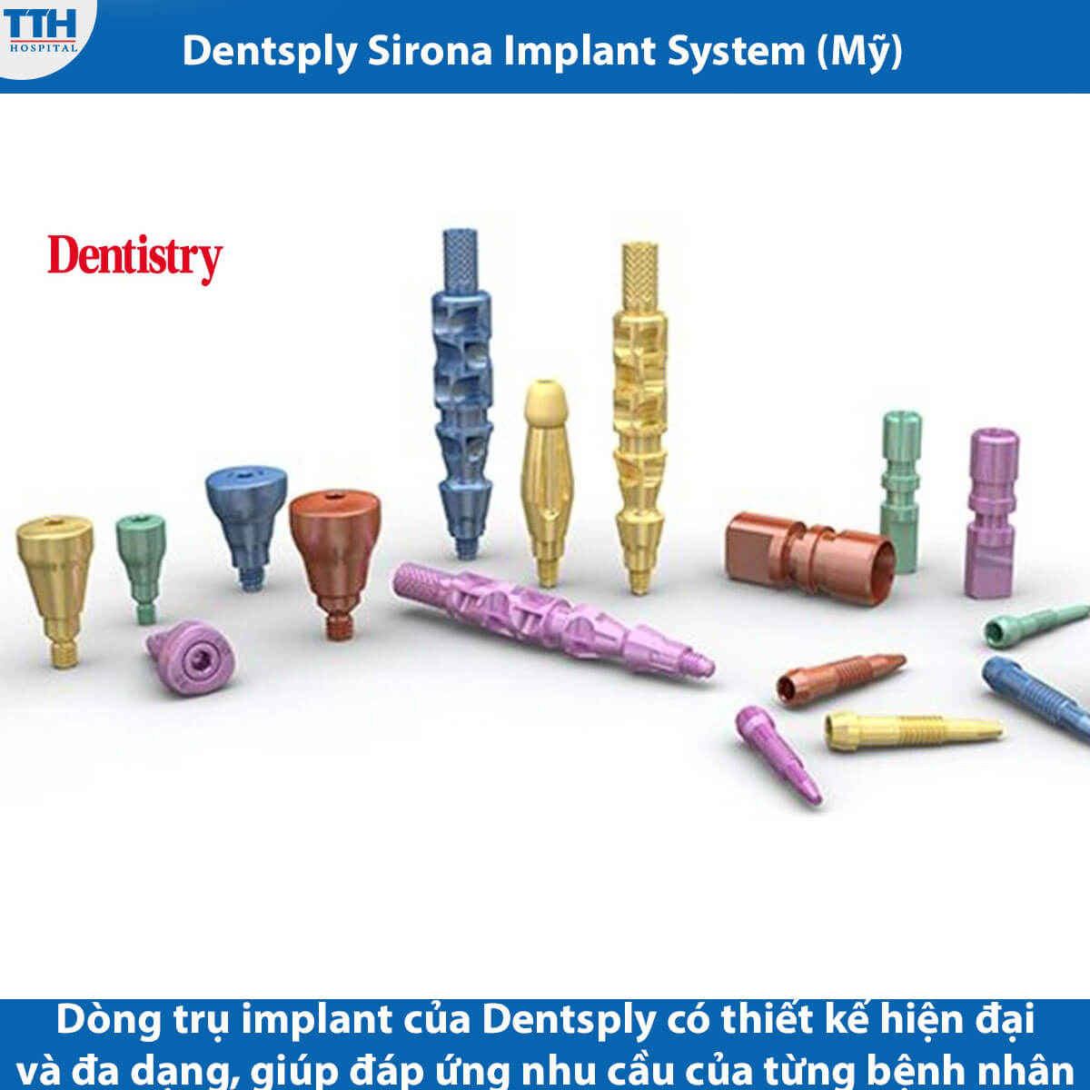 Trụ implant Dentsply Sirona