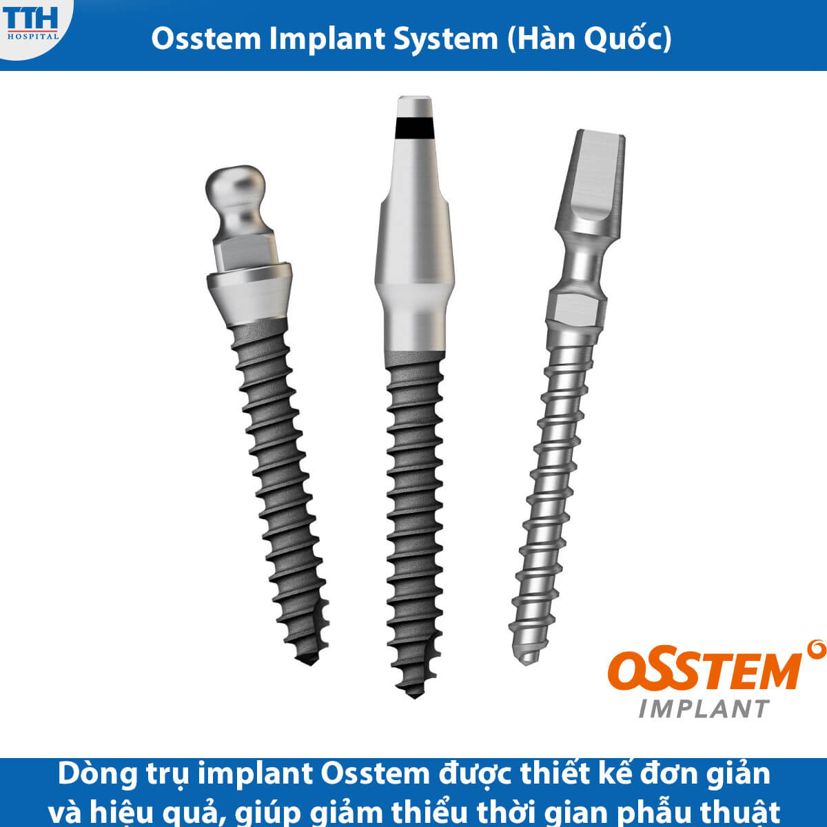Trụ implant Osstem