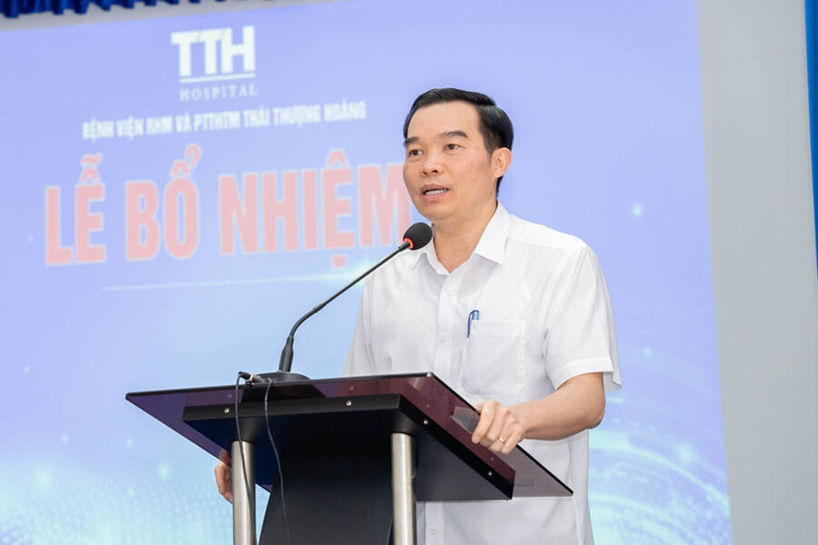 TS.BSCKII Thái Doãn Thắng đã gửi lời chúc mừng chân thành đến các đồng chí vừa được bổ nhiệm