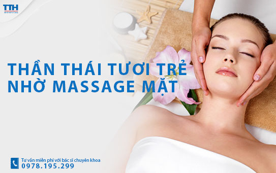 Lợi ích không tưởng của massage mặt. Bệnh viện Thái Thượng Hoàng - Địa chỉ điều trị và chăm sóc da mặt uy tín Nghệ An, Hà Tĩnh
