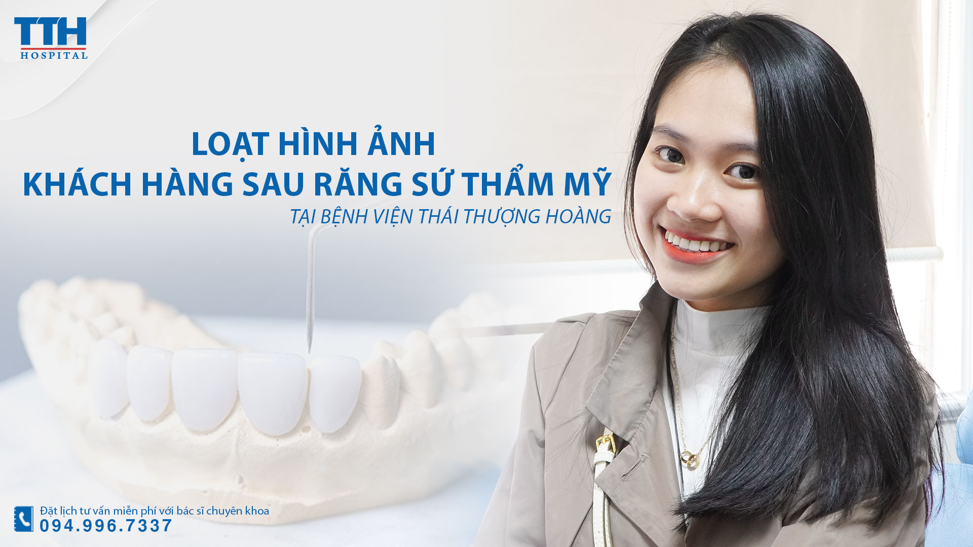 Loạt hình ảnh khách hàng sau răng sứ thẩm mỹ tại Bệnh viện Thái Thượng Hoàng