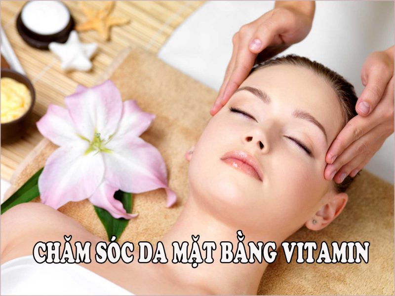 Chăm sóc da bằng mặt nạ cung cấp vitamin