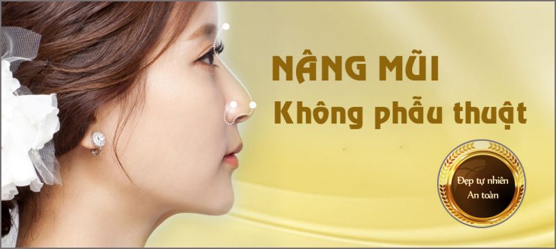 Nâng mũi không phẫu thuật