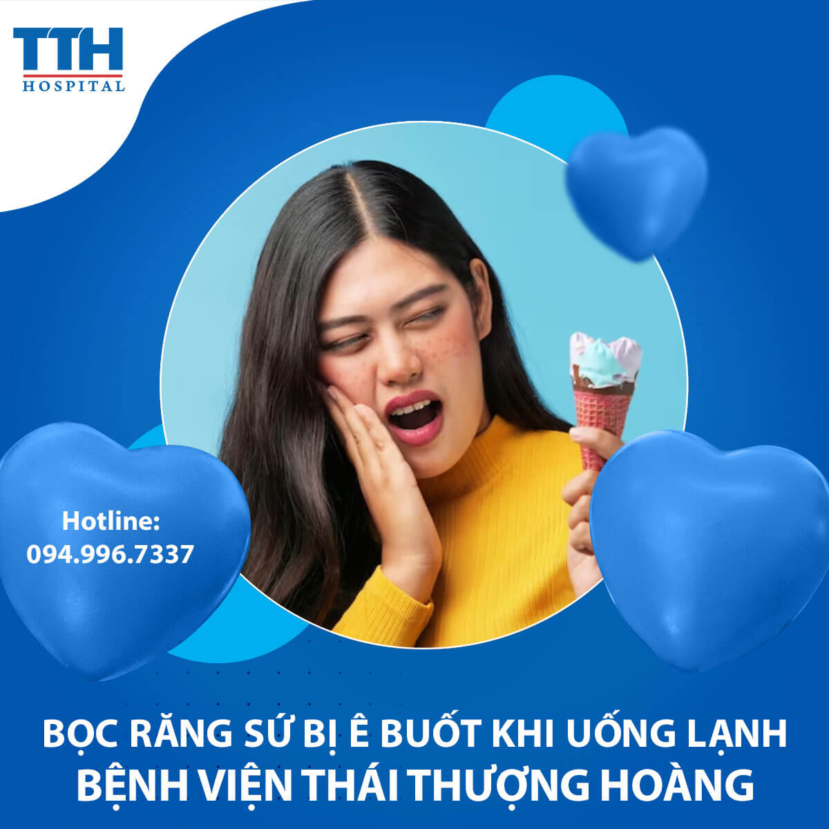 Bọc răng sứ bị ê buốt khi uống lạnh