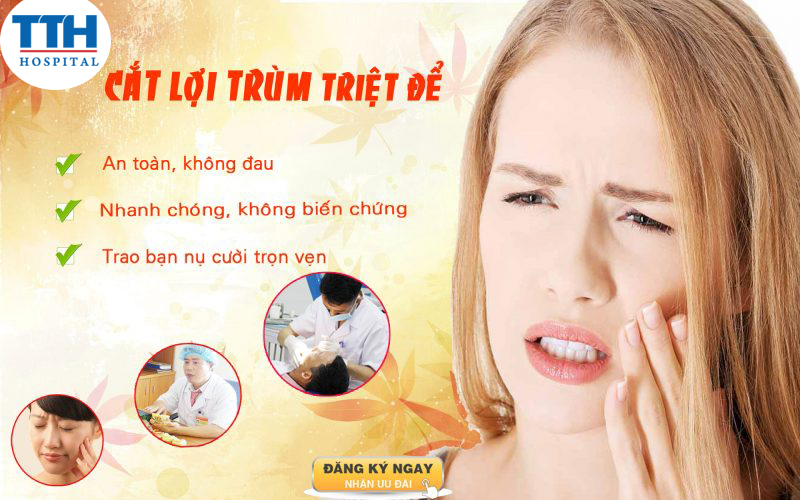 Cắt lợi trùm răng công nghệ cao