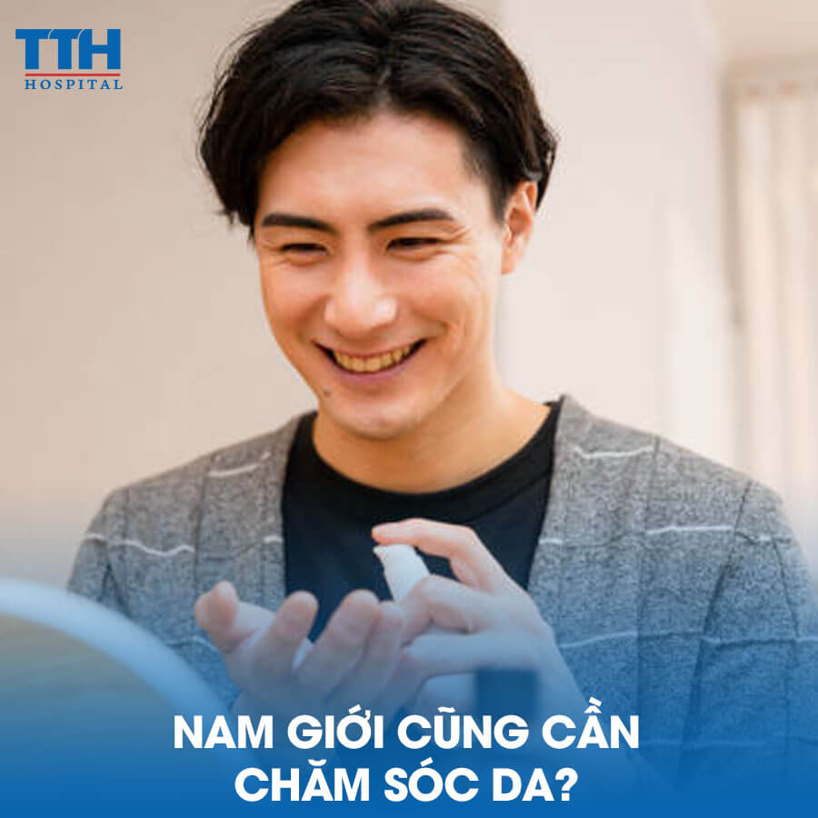 Nam Giới Cũng Cần Chăm Sóc Da?