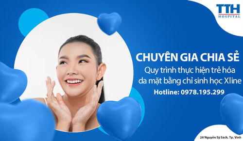 Quy trình thực hiện trẻ hóa da mặt bằng chỉ sinh học Xline