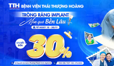 TRỒNG RĂNG IMPLANT - MÓN QUÀ BỀN LÂU CHO NỤ CƯỜI KHỎE ĐẸP