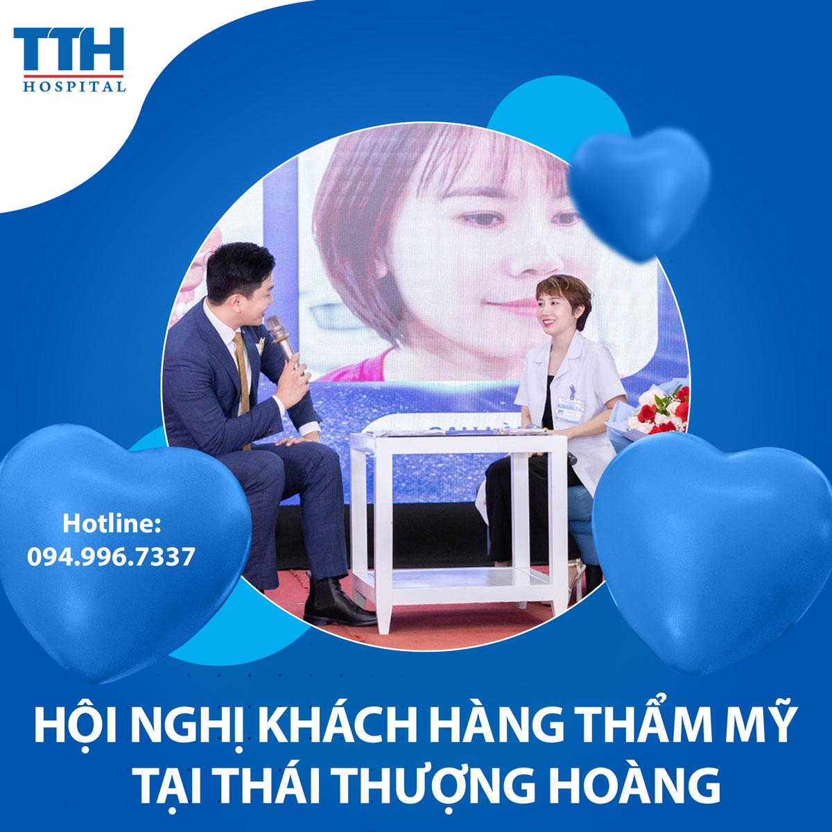 Tổ chức thành công Hội Nghị Khách Hàng Thẩm Mỹ  2023