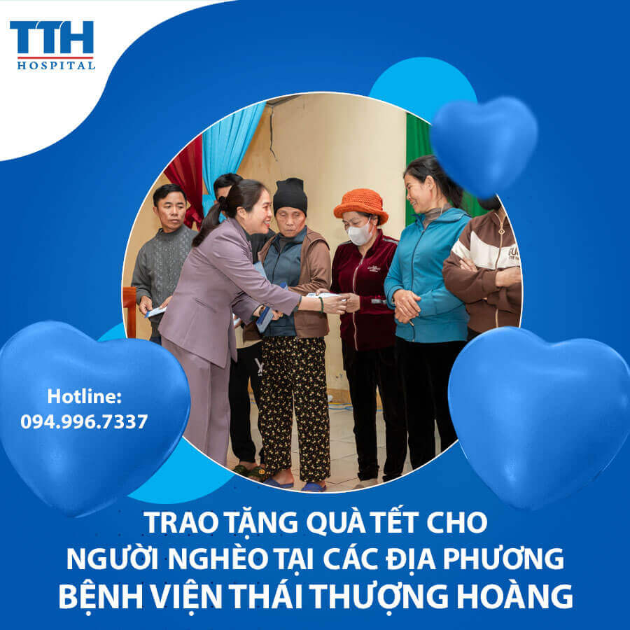 BV THÁI THƯỢNG HOÀNG TRAO TẶNG QUÀ TẾT CHO NGƯỜI NGHÈO TẠI CÁC ĐỊA PHƯƠNG