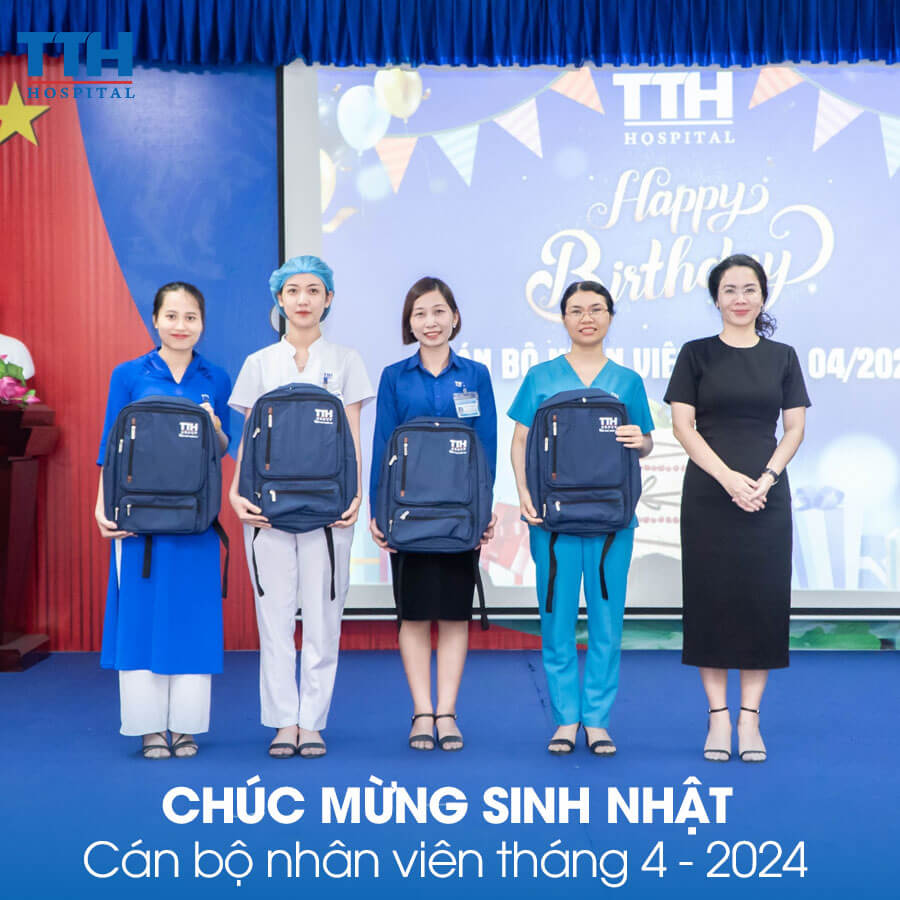 Chúc mừng sinh nhật các CBNV sinh nhật tháng 4 của Bệnh viện Thái Thượng Hoàng!