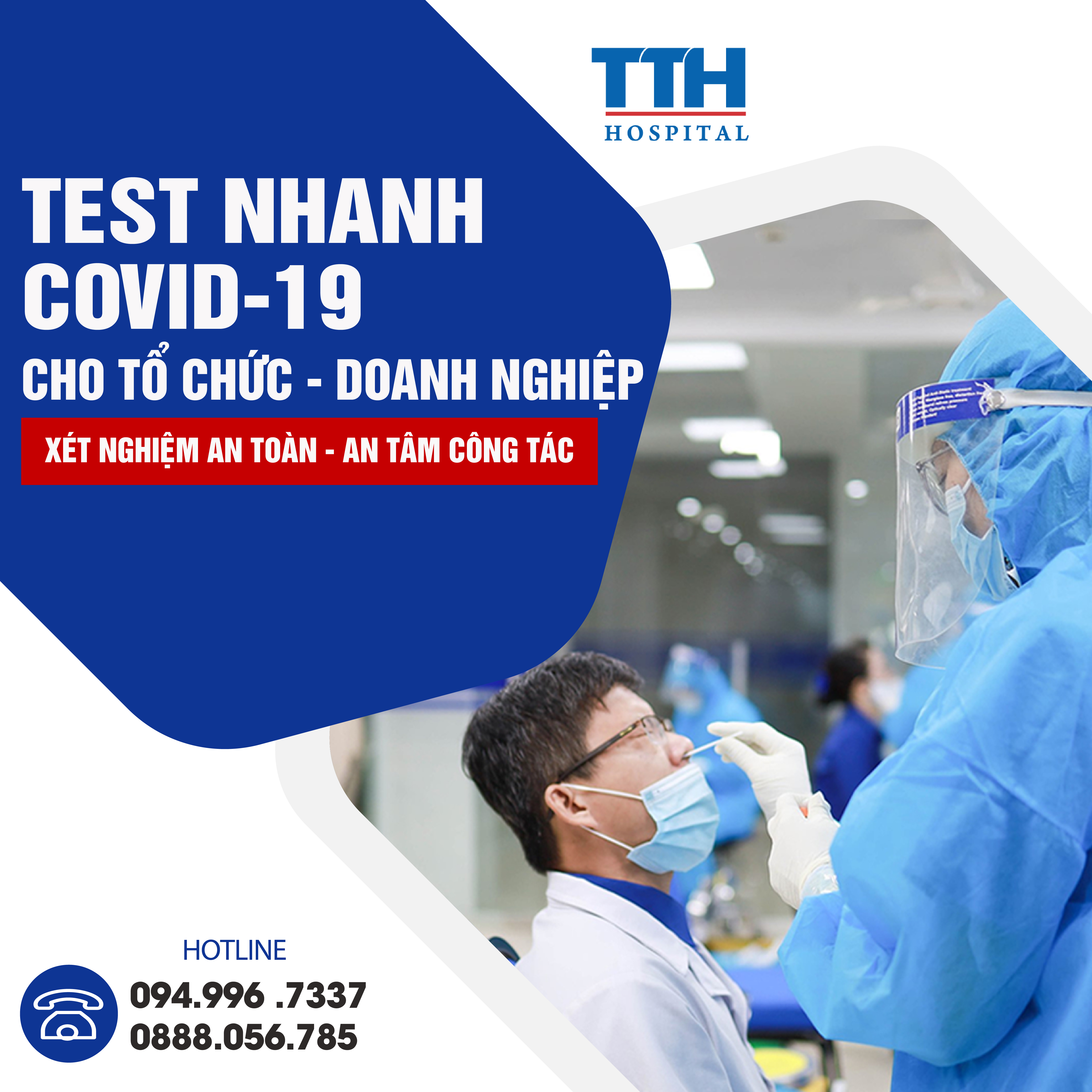 TEST NHANH COVID-19 CHO DOANH NGHIỆP TẠI NGHỆ AN