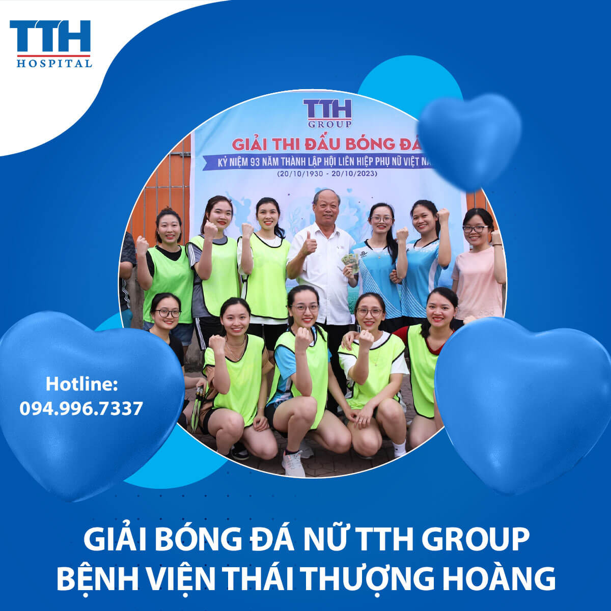 GIẢI BÓNG ĐÁ NỮ TTH GROUP CHÀO MỪNG NGÀY PHỤ NỮ VIỆT NAM 20/10