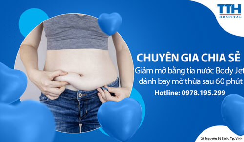 Giảm mỡ bằng tia nước Body Jet - đánh bay mờ thừa sau 60 phút