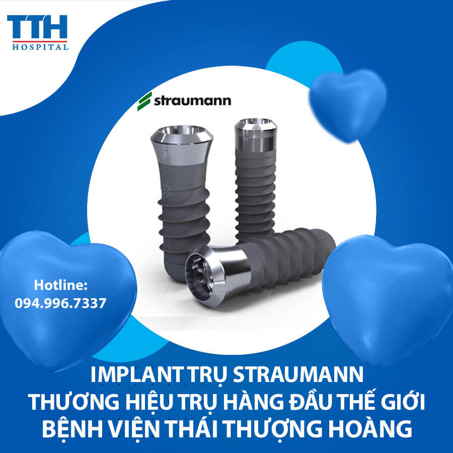 Implant Trụ Straumann - Thương hiệu trụ hàng đầu thế giới