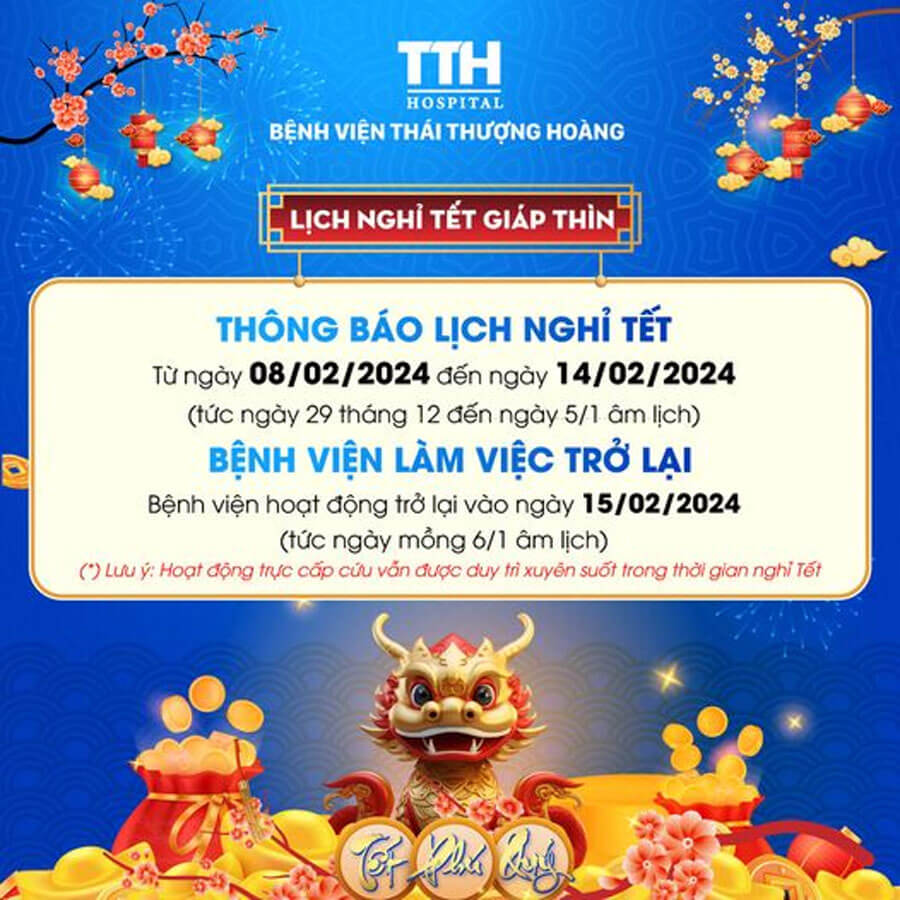 THÔNG BÁO LỊCH NGHỈ TẾT NGUYÊN ĐÁN GIÁP THÌN 2024