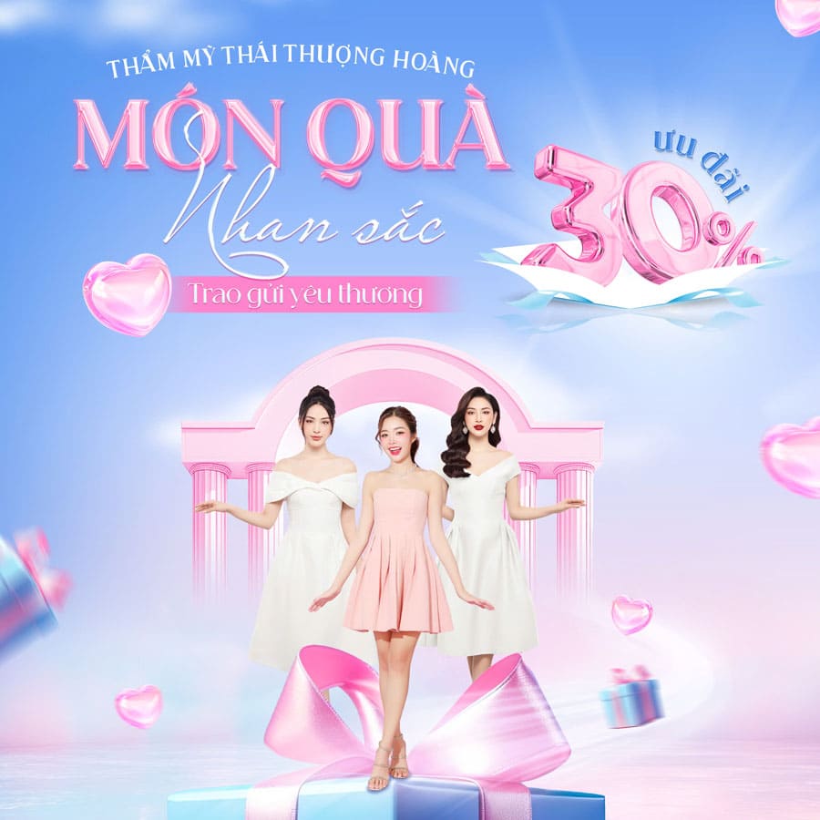 TUẦN VÀNG THẨM MỸ - QUÀ TẶNG NHAN SẮC THÁNG 10/2024